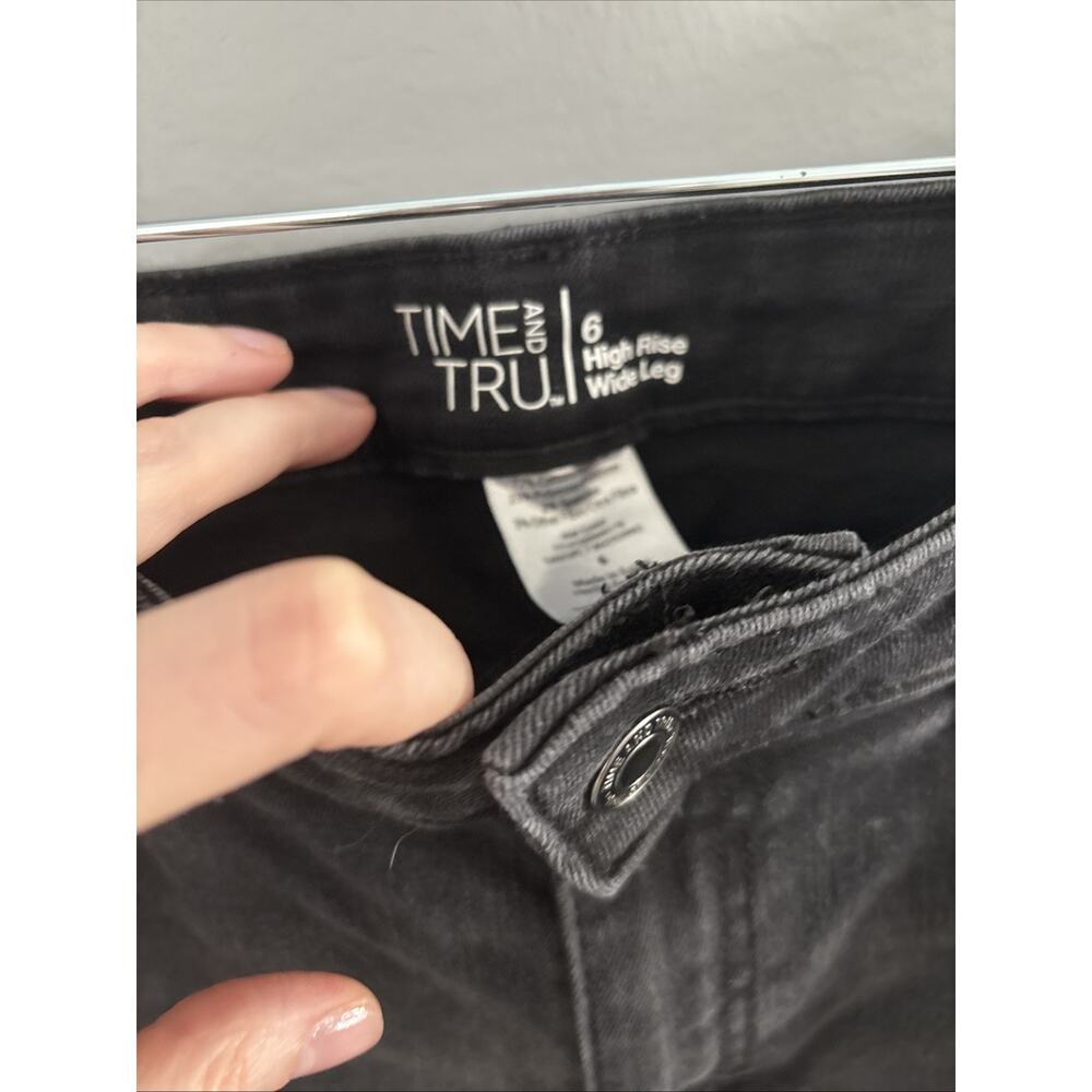 Time And Tru Wide Leg Pant Size 6 - Picture 2 of 3